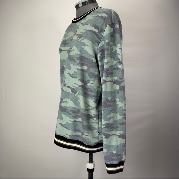 ANTHROPOLOGIE Sol Angeles Women’s Sol Camo Pullover in Size Medium - Picture 2 of 8